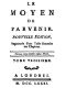 [Gutenberg 57880] • Le moyen de parvenir, tome 3/3